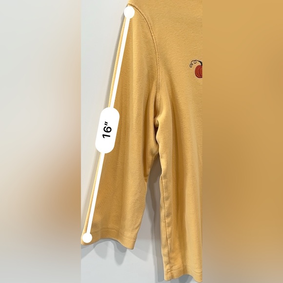 Christopher and Banks Fall Theme Top with Embroidered Details, Size M - Picture 9 of 10